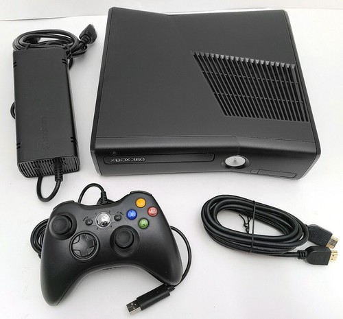 Microsoft xbox 360s - microsoft, black