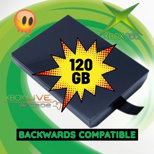 Xbox 360 slim 120gb - xbox, drive